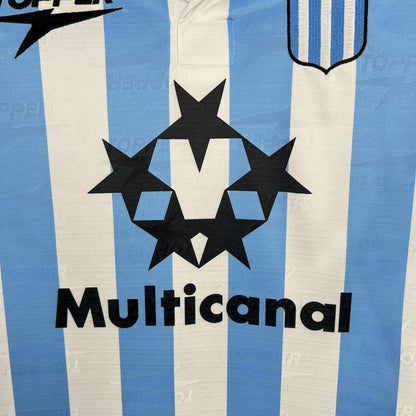 Camiseta Racing Club Avellaneda Local Retro 1997/98 Versión Fan
