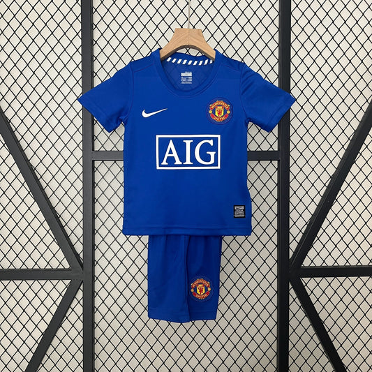 Conjunto niños Manchester United 2008/09 Visita | Retro