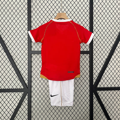 Conjunto niños Manchester United 07/08 Local | Retro