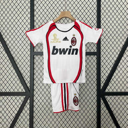 Conjunto niños AC Milan 2006/07 Visita | Retro