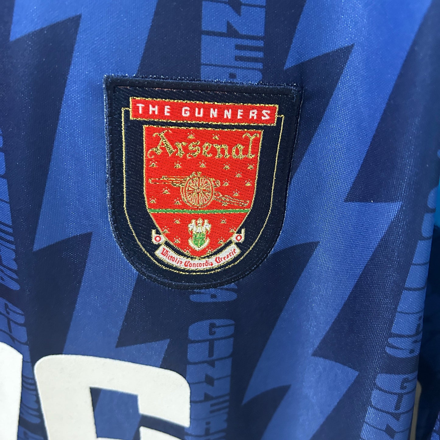 Camiseta Arsenal Visita Retro 1994/95 Versión Fan