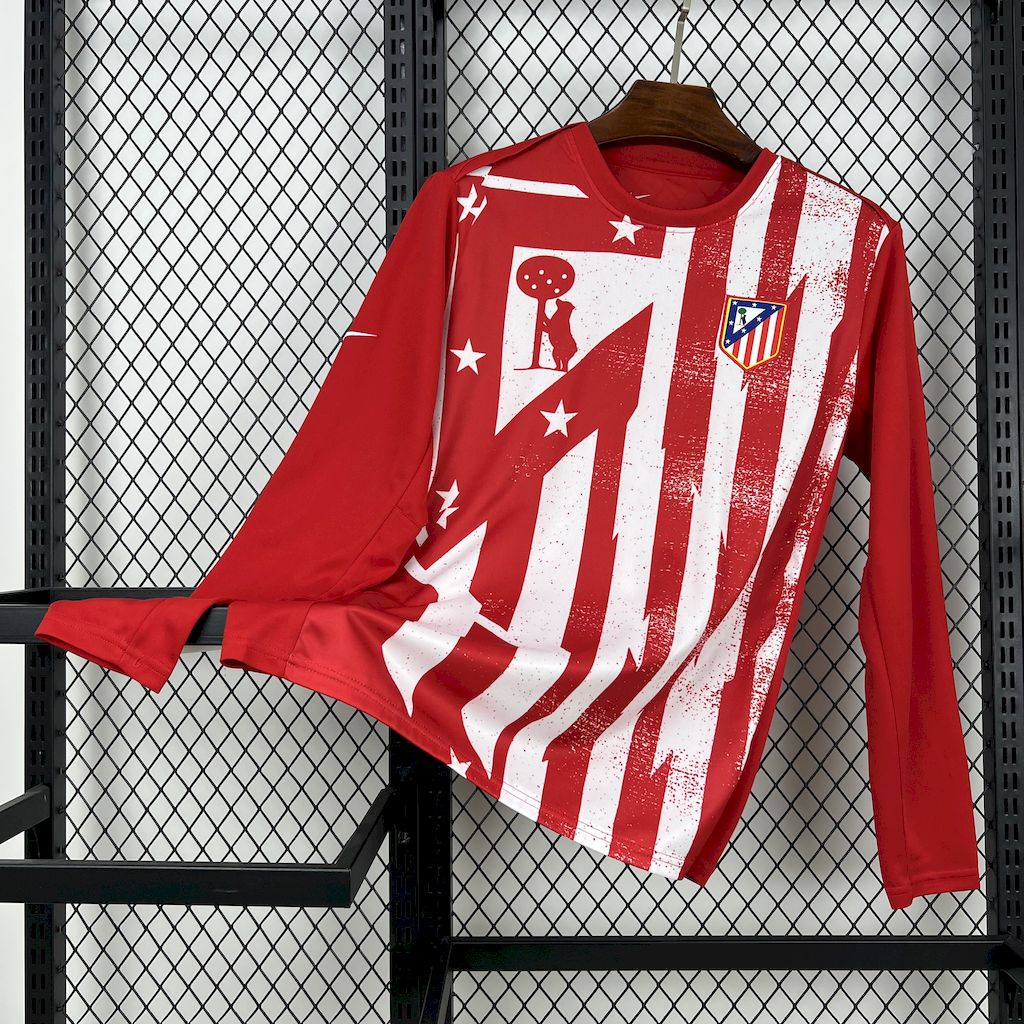 Camiseta Atlético Madrid Pre-Partido 2025/26 Versión Fan