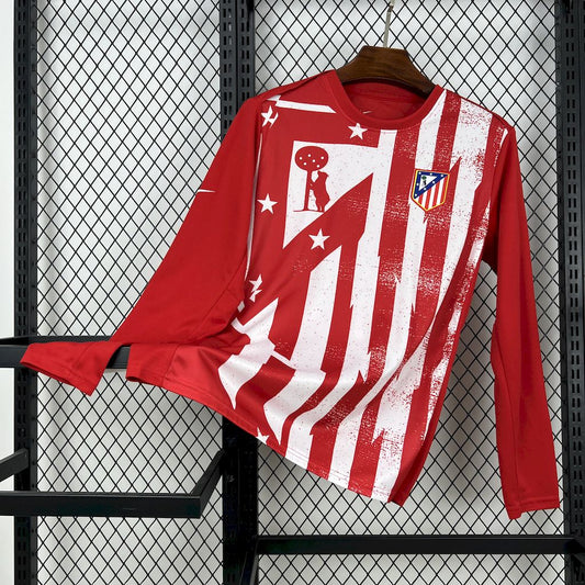 Camiseta Atlético Madrid Pre-Partido 2025/26 Versión Fan