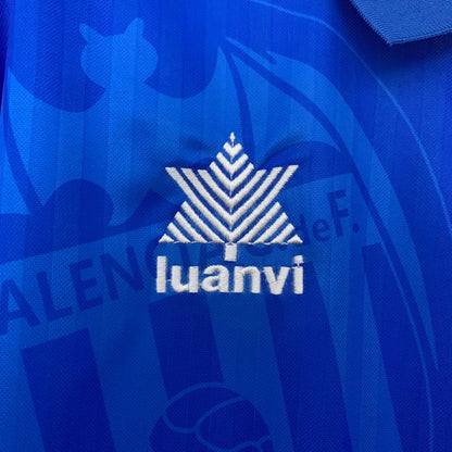 Camiseta Valencia CF Visita Retro 1995/96 Versión Fan