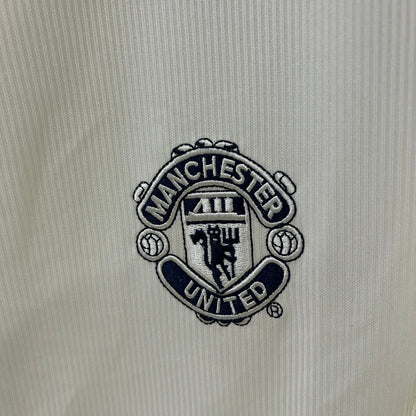 Camiseta Manchester United Visita Retro 2000/02 Versión Fan