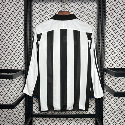 Camiseta Newcastle United Local Retro Manga Larga 2003/05