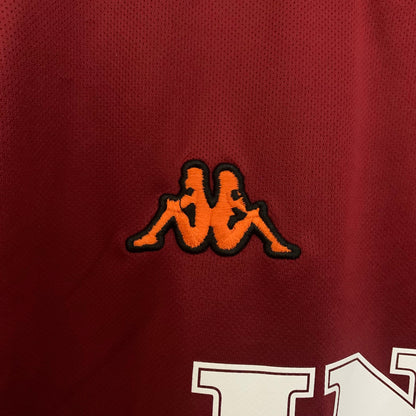 Camiseta AS Roma Local Retro 00/01 Versión Fan