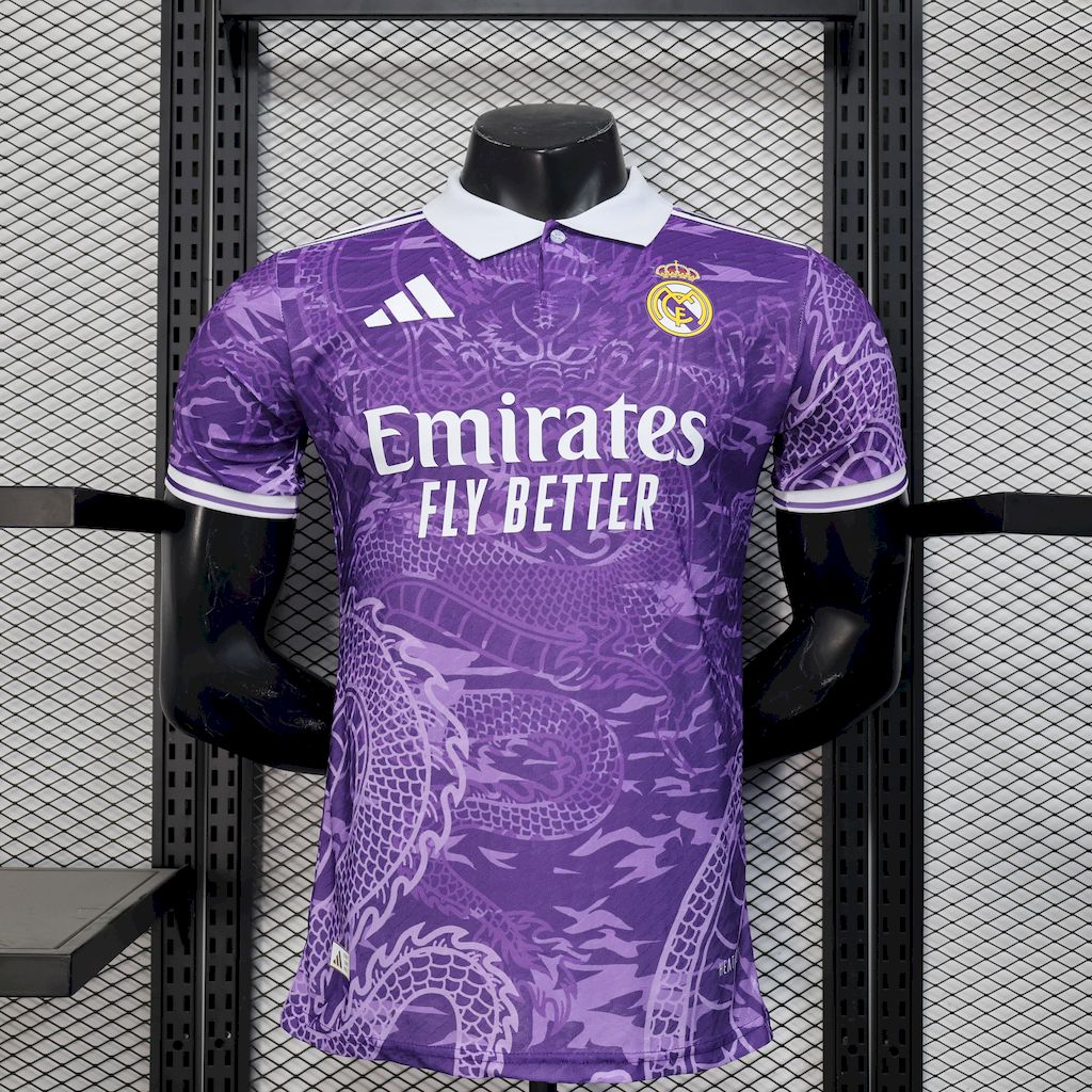 Real Madrid Dragon Morado 2025/26 Versión Jugador