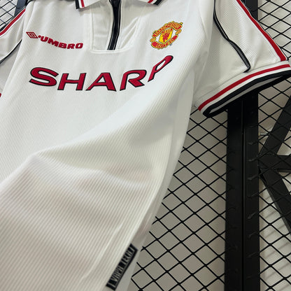 Camiseta Manchester United Retro Conmemorativa 1998/99 Versión Fan