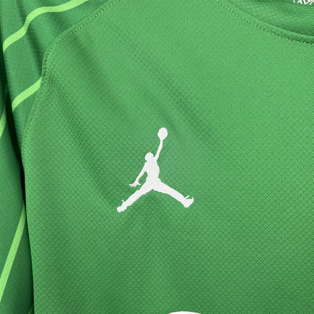 Paris Saint-Germain Portero Verde 2025/26 Manga Larga Versión Fan