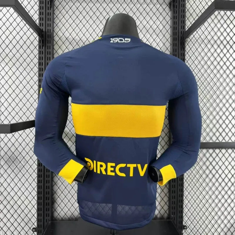 Camiseta Boca Juniors Local Manga Larga 2025/26 Versión Jugador