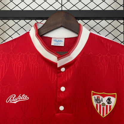 Camiseta Sevilla FC Visita Retro 1991/92 Versión Fan