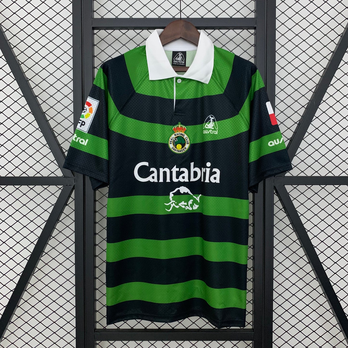 Camiseta Racing Santander Visita Retro 1999/00 Versión Fan