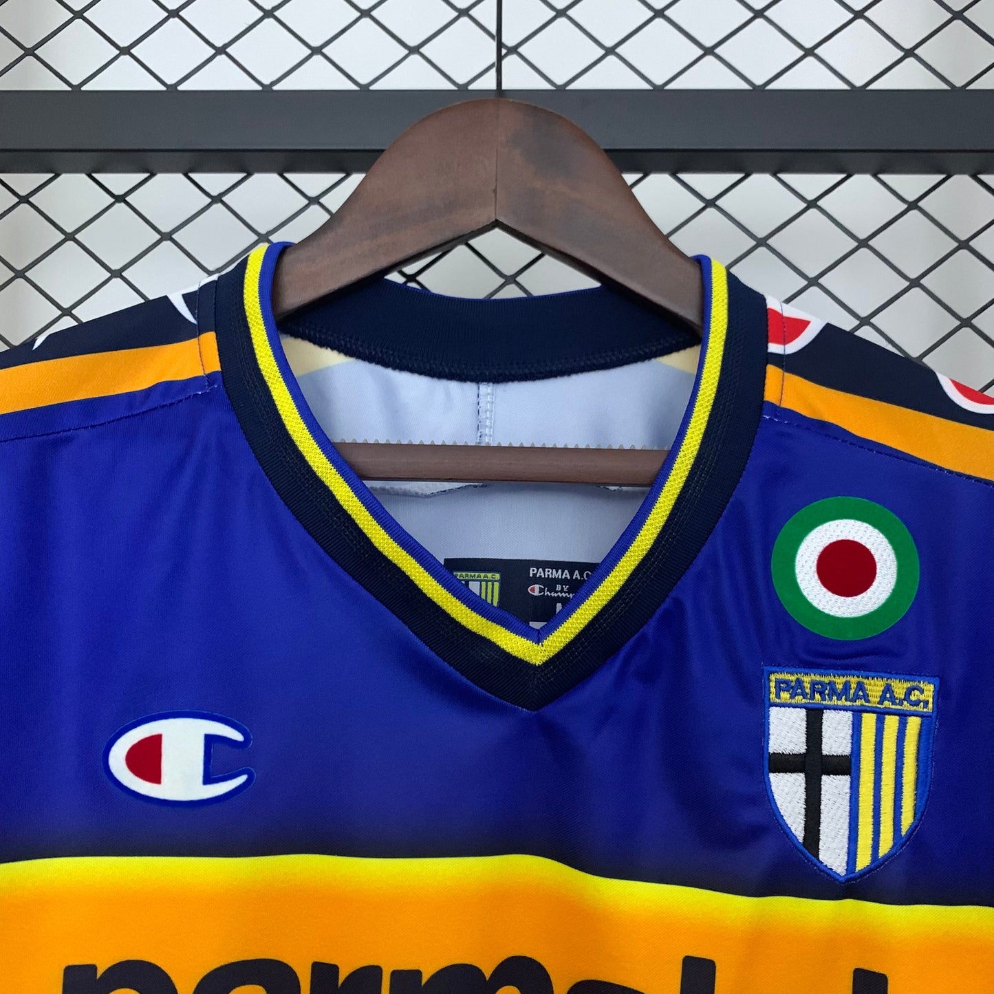 Camiseta Parma Local Retro 2002/03 Versión Fan
