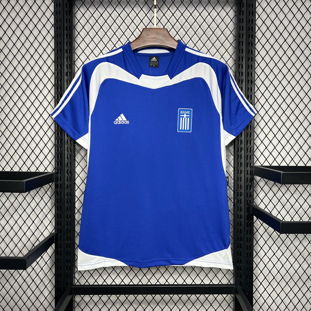 Camiseta Grecia Local Retro 2004