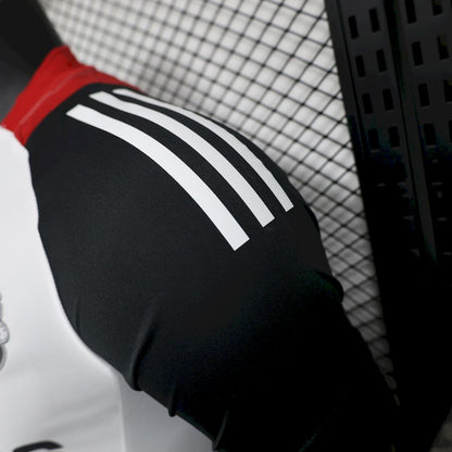 Camiseta Manchester United Pre-Partido Blanco 2025/26 Versión Jugador