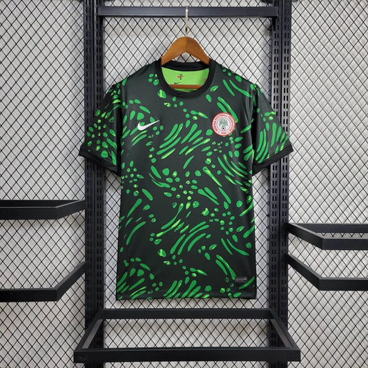 Camiseta Nigeria green black Edición especial 2024-25 | Versión fan