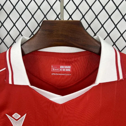 Camiseta Wrexham Local 2025/26 Versión Fan