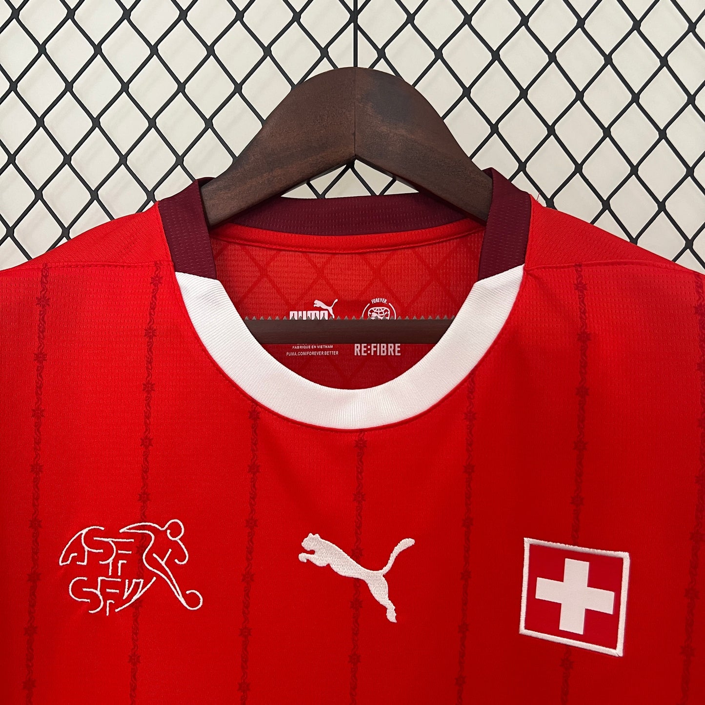 Camiseta Suiza Local 2024 | Versión fan