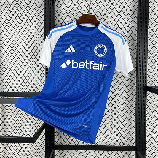 Camiseta Cruzeiro Local 2025/26 Versión Fan
