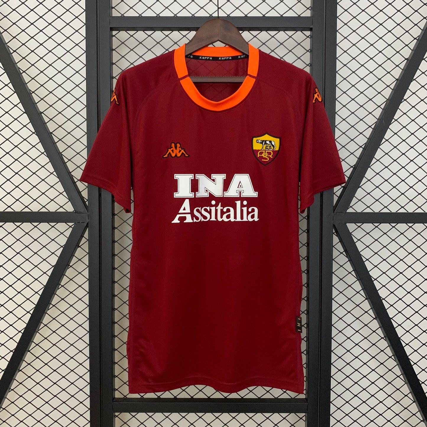Camiseta AS Roma Local Retro 00/01 Versión Fan