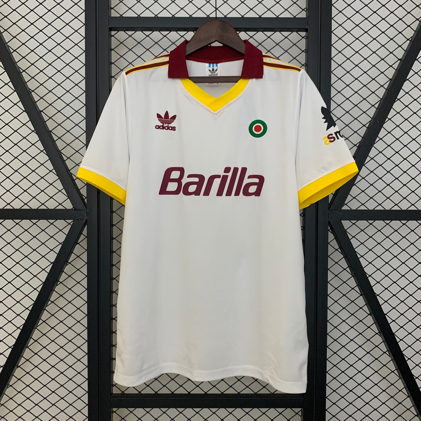 Camiseta AS Roma Visita Retro 1991/92 Versión Fan