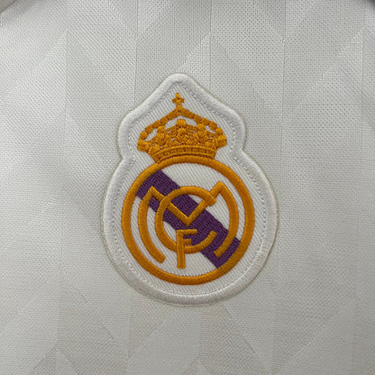 Camiseta Real Madrid Local Retro 1988 Versión Fan