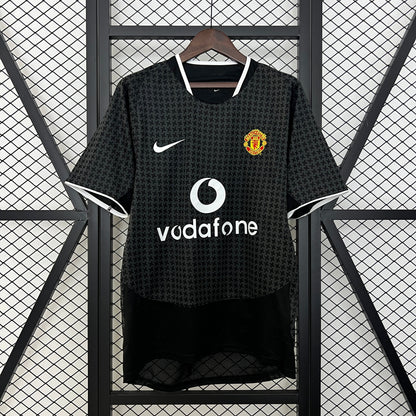 Camiseta Manchester United Visita Retro 2003/04 Versión Fan