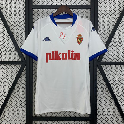 Camiseta Real Zaragoza Local Retro 2001/03 Versión Fan