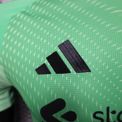 Camiseta Liverpool Portero Local 2025/26 Versión Jugador