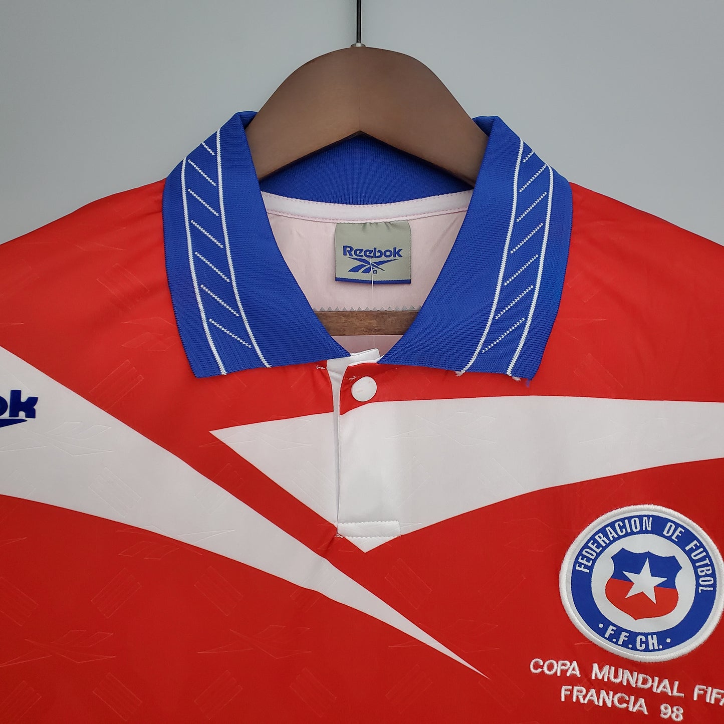 Camiseta Selección Chile mundial 1998 Local | Retro