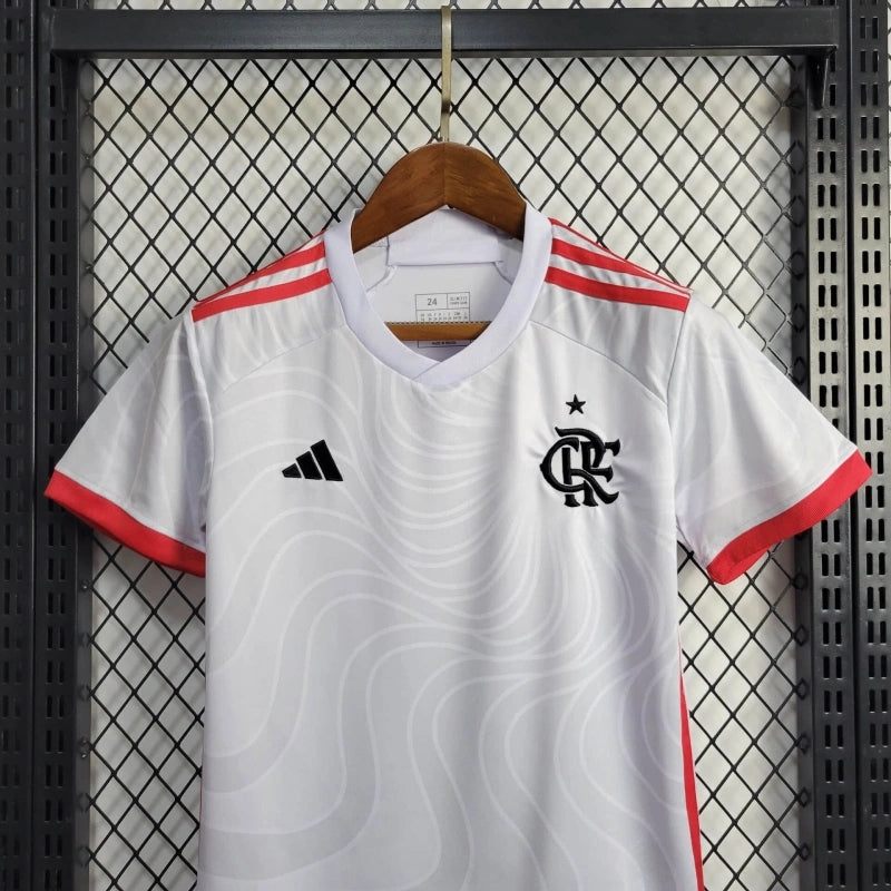 Conjunto niños Flamengo visita 2024/25