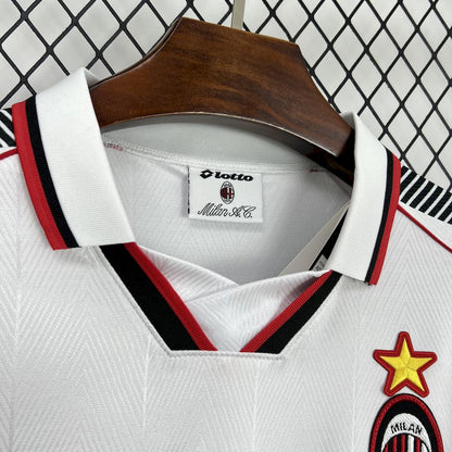 Camiseta AC Milán Retro Visita 1997/98 Versión Fan