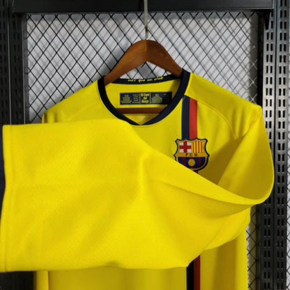 Camiseta FC Barcelona Visita Manga Larga Retro 2008/09