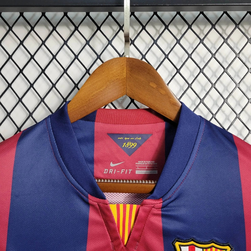 Camiseta FC Barcelona Manga Larga Retro 2014/15