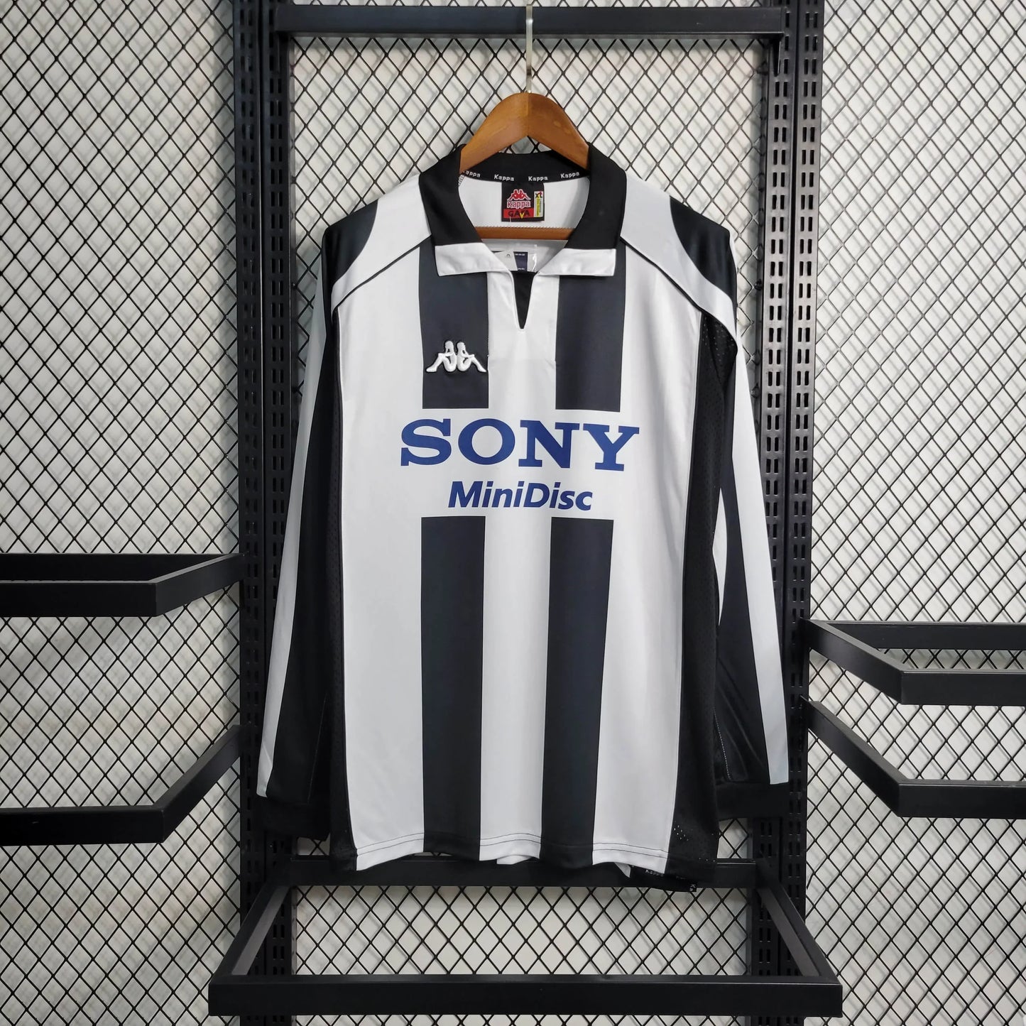 Camiseta Juventus Retro Local Manga Larga 1997/98