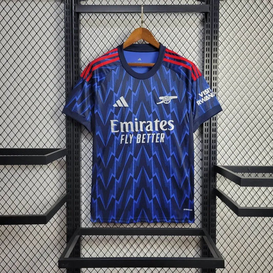 Camiseta Arsenal Visita 2025/26 Versión Fan