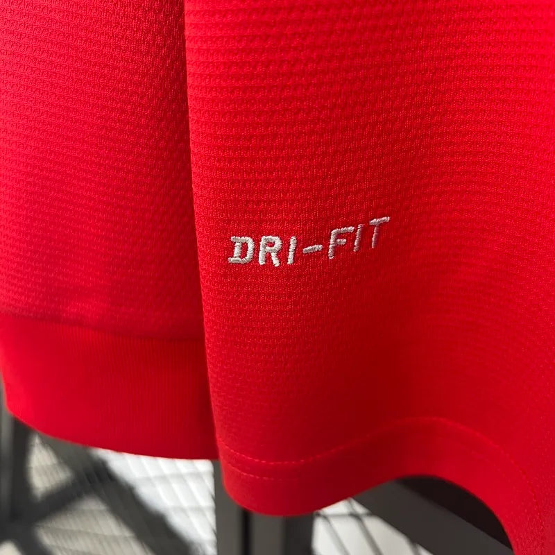 Camiseta Manchester United Manga Larga Local Retro 2013/14 Versión Fan