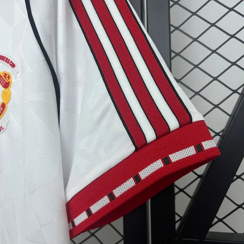 Camiseta Manchester United Visita Retro 1991 Versión Fan
