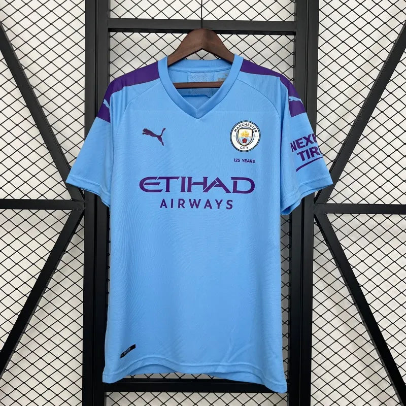 Camiseta Manchester City Local Retro 2019/20 Versión Fan