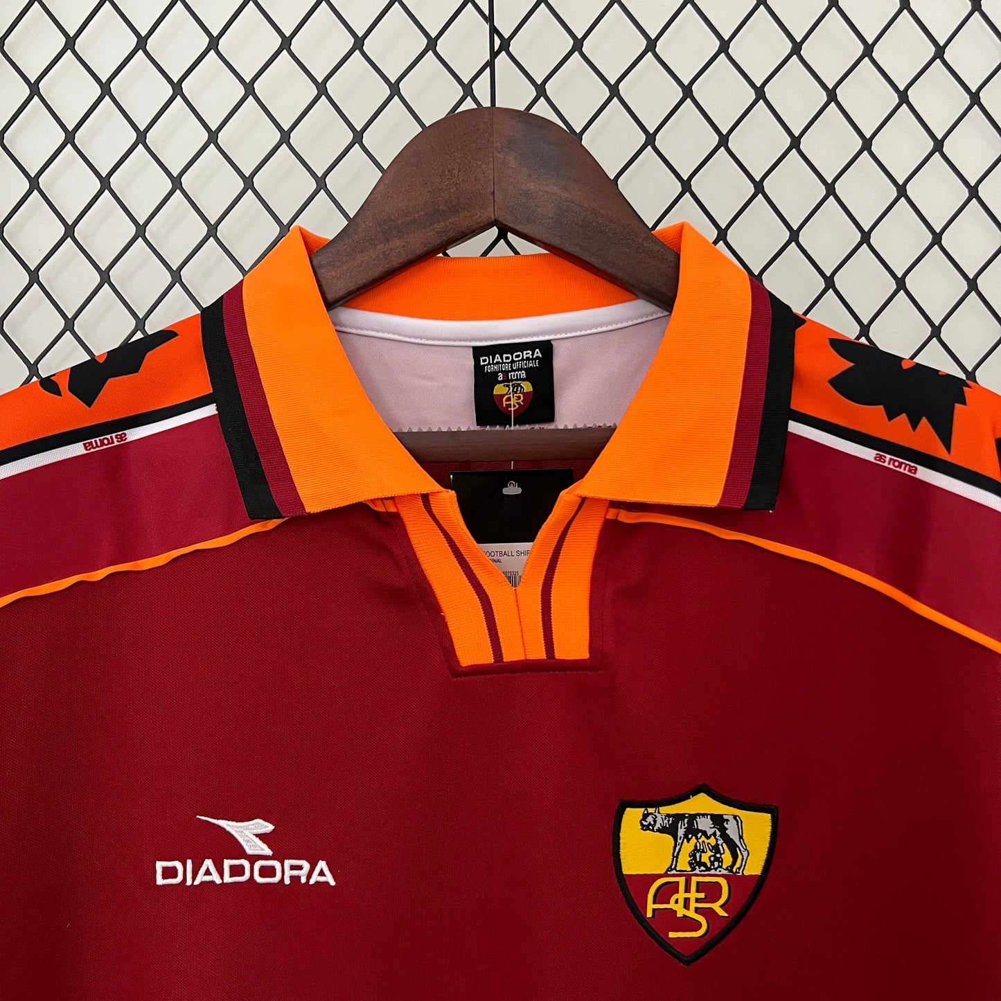 Camiseta Roma Local 1998/99 | Retro