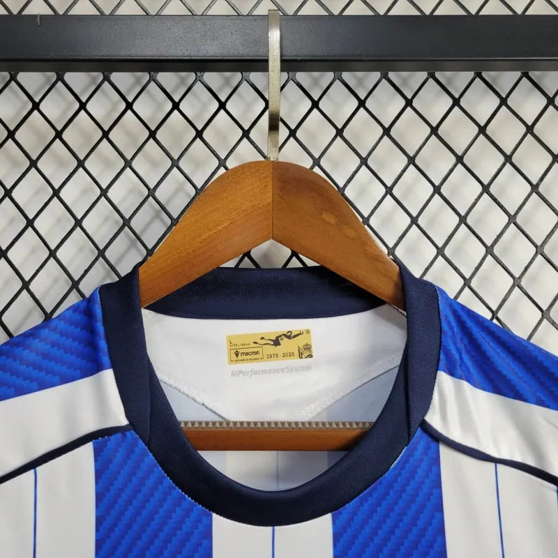 Camiseta Real Sociedad Local 2025/26 Versión Fan