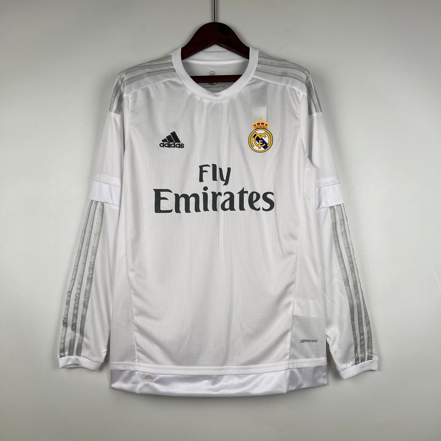 Camiseta Real Madrid Local Manga Larga Retro 2015/16