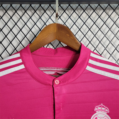 Camiseta Real Madrid Visita Manga Larga Retro 2014/15