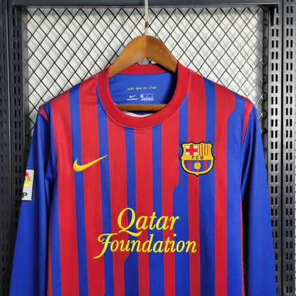 Camiseta FC Barcelona Manga Larga Retro 2011/12