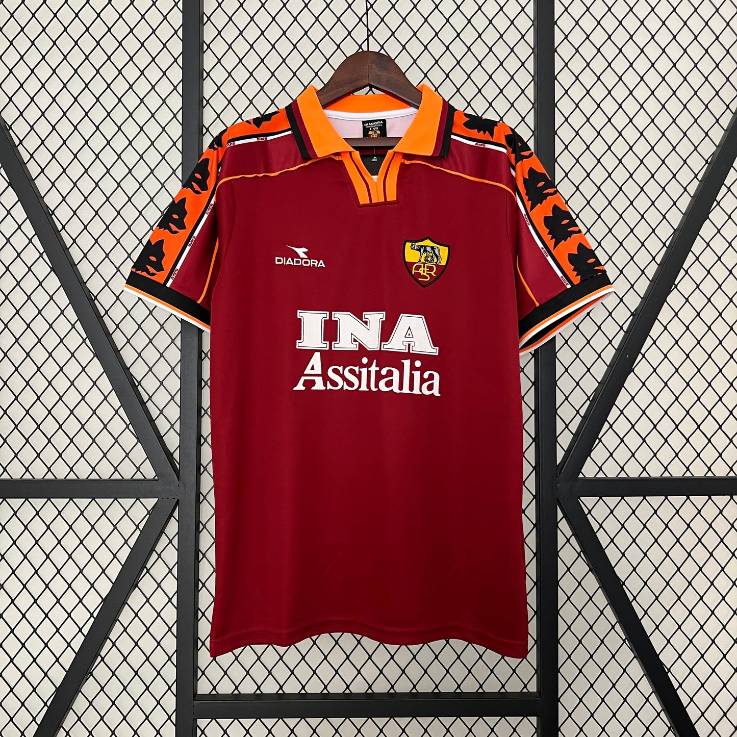 Camiseta Roma Local 1998/99 | Retro