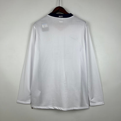 Camiseta Manchester United 2008/09 Visita | Manga larga Retro
