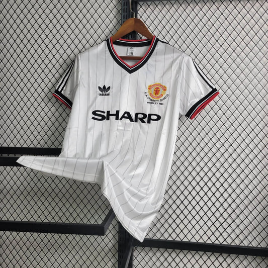 Camiseta Manchester United Retro Visita 1983