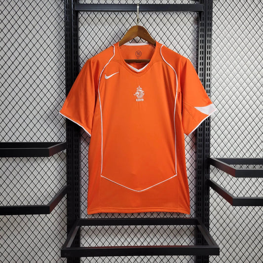 Camiseta Países Bajos Local Retro 2004