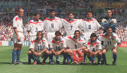 Camiseta Selección Chile mundial 1998 Visitante| Retro